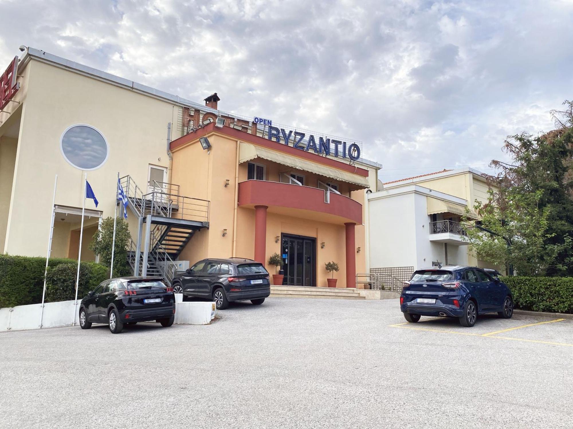 Byzantio Hotel Thessaloniki Buitenkant foto